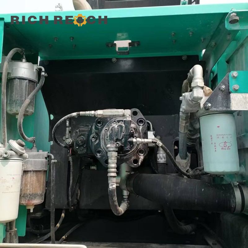 Heavy duty boom cylinder and arm of a 2017 Kobelco SK350LC excavator, priced at $34,722
